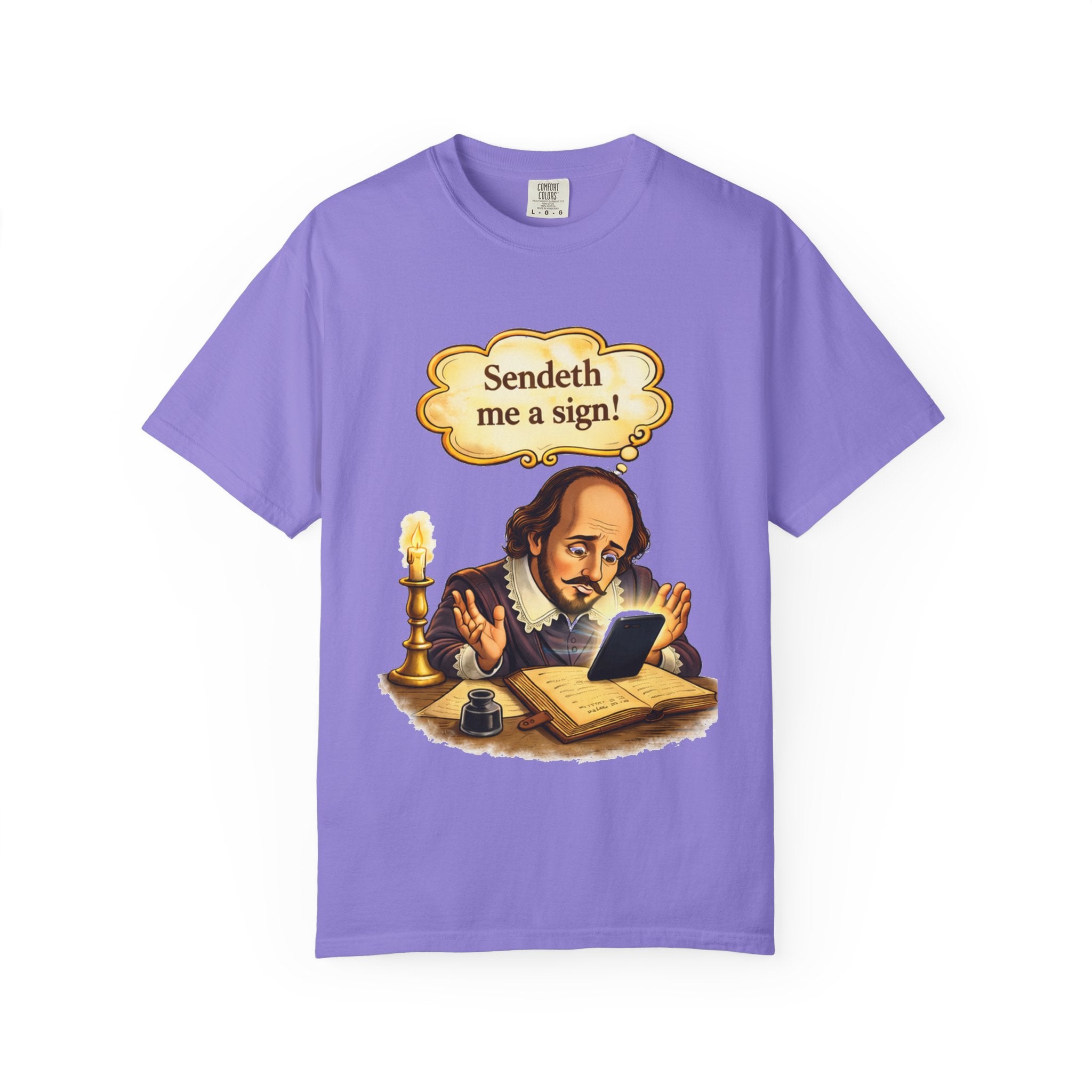 Shakespeare "Sendeth Me a Sign" Graphic T-Shirt